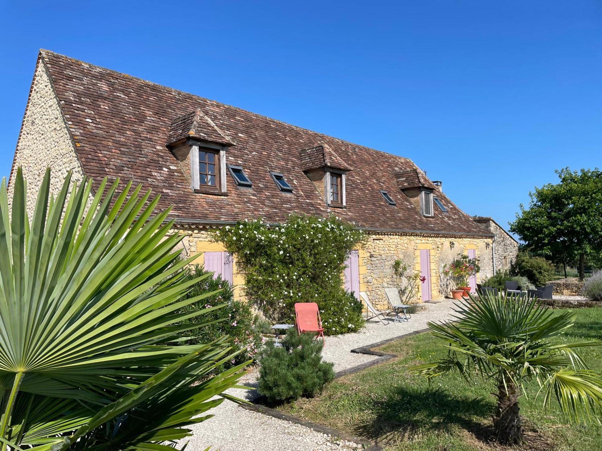 Chambre D'Hotes La Ferme De La Croix. Bed & Breakfast Saint-Avit-Senieur Exterior photo