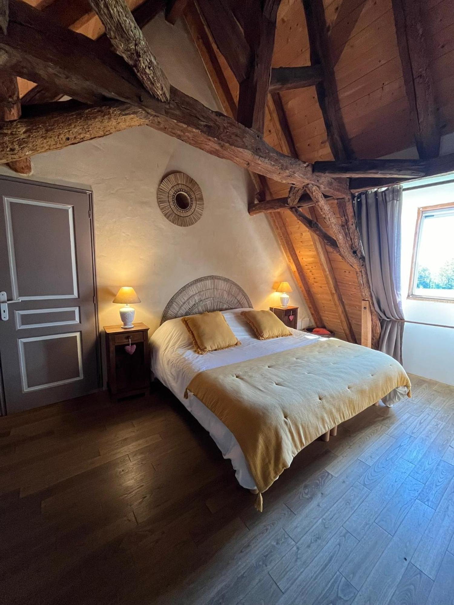Chambre D'Hotes La Ferme De La Croix. Saint-Avit-Senieur Exterior photo