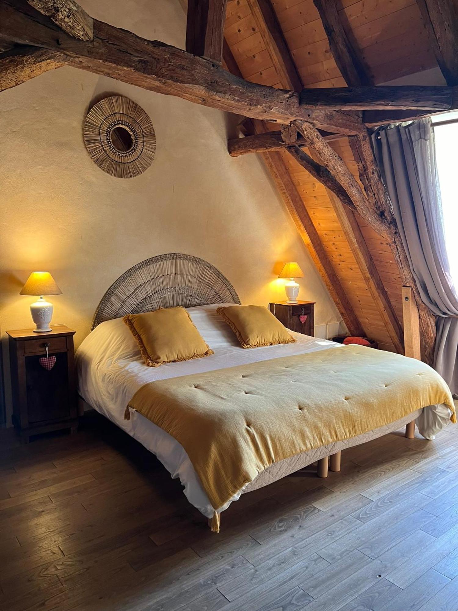 Chambre D'Hotes La Ferme De La Croix. Saint-Avit-Senieur Exterior photo